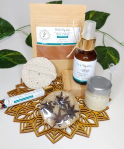 Kit skincare rotina de cuidado facial Hera - peles normais à secas