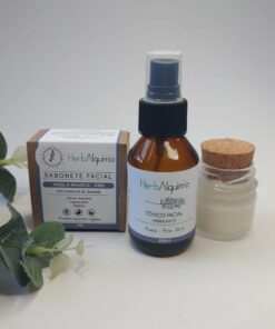 Kit skin care minimalista Hera - peles normais a secas