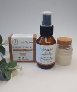 Kit skin care minimalista Venus - peles com manchas, dermatites ou sensiveis